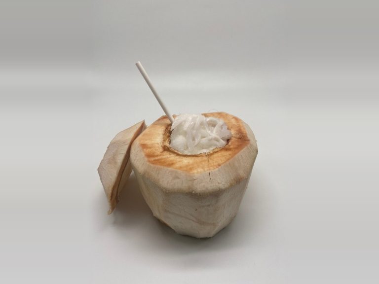 Buko Shake in Coconut Milk in a Shell
