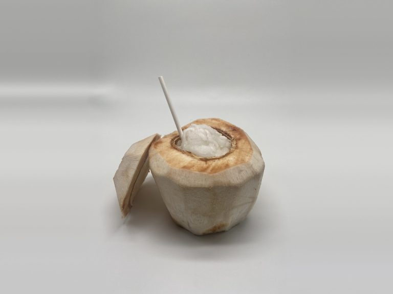 Fresh Buko in a Shell