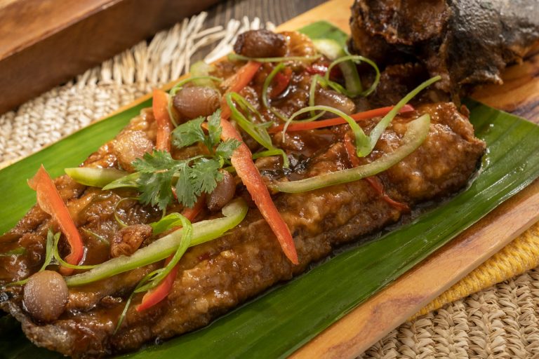 Crispy Hito in Sweet Tamarind Sauce