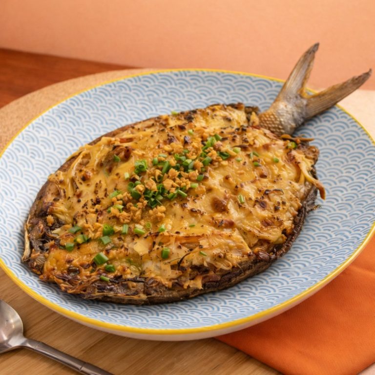 Whole Bangus with Cheese